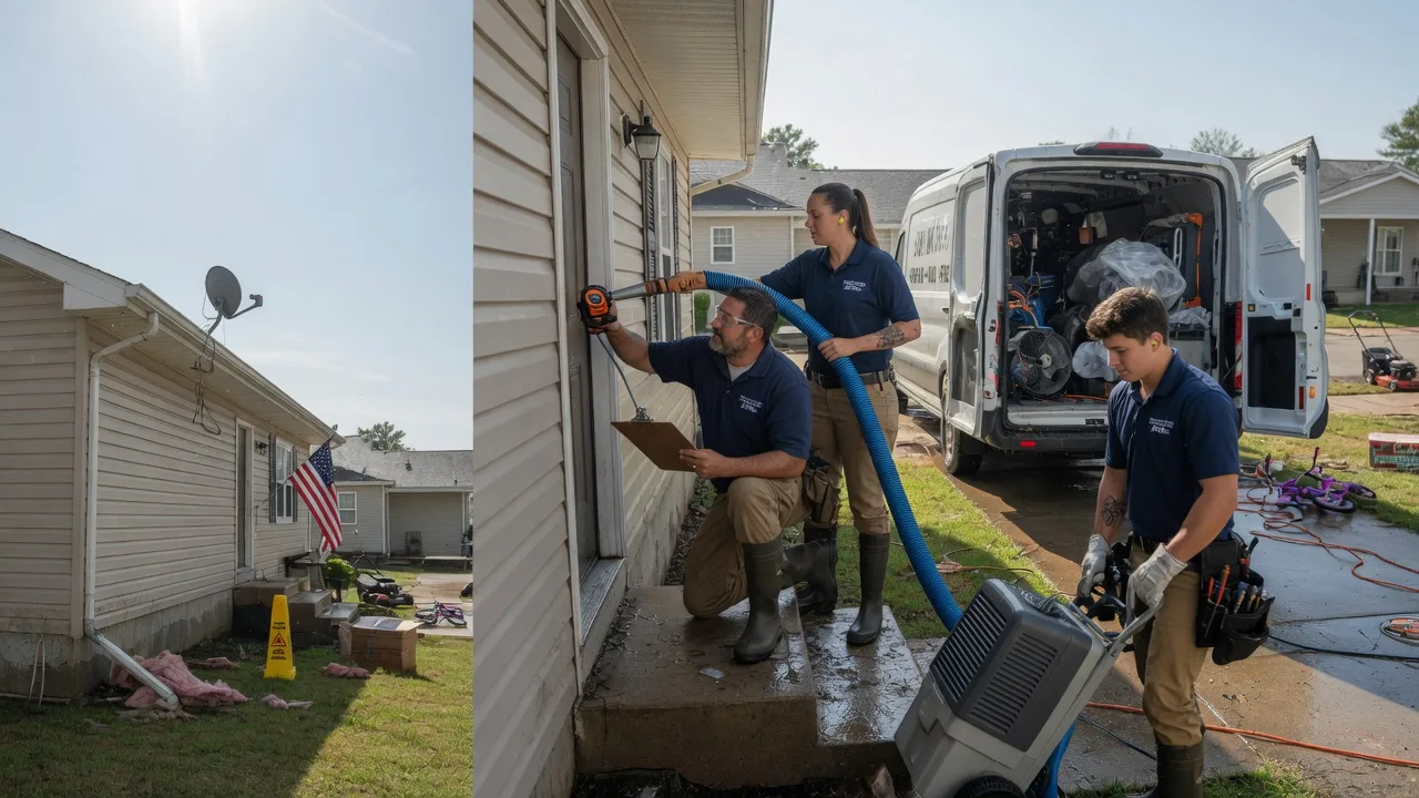 Ceiling Water Damage Restoration in Antwerp, NY near me